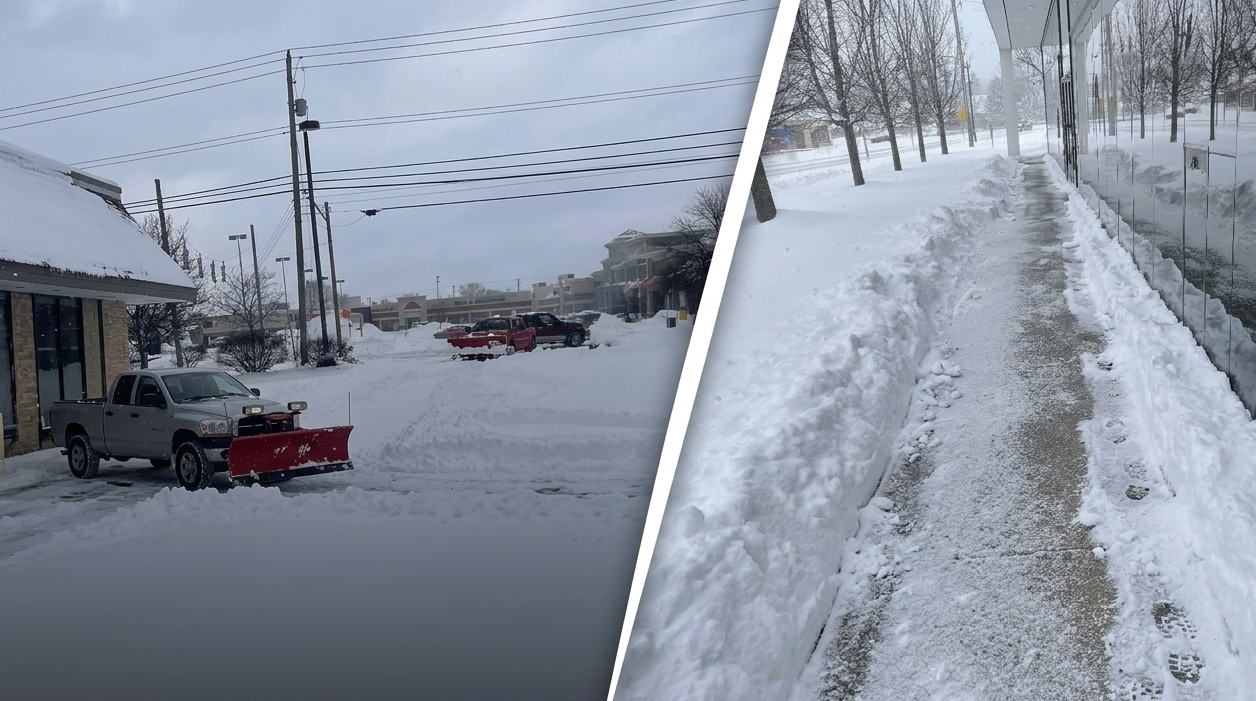 Snow Walkway & Steps Cleared